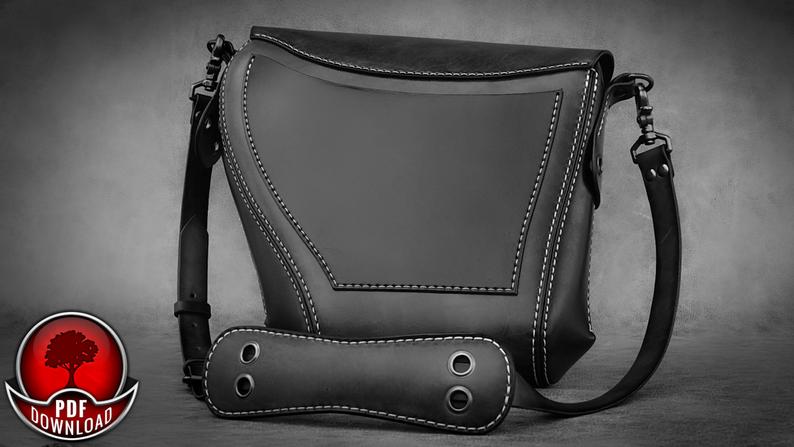 图片[3]-手工皮具图纸 骑行挎包oa001-皮艺果手工皮具图纸