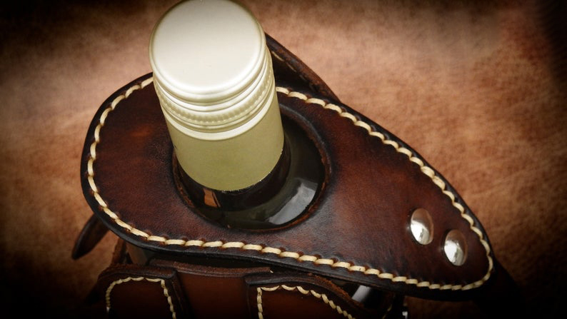 图片[2]-手工皮具图纸 红酒套oa008-皮艺果手工皮具图纸