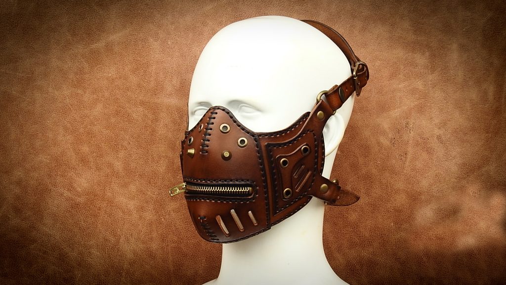 图片[1]-手工皮具图纸 口罩oa009-皮艺果手工皮具图纸