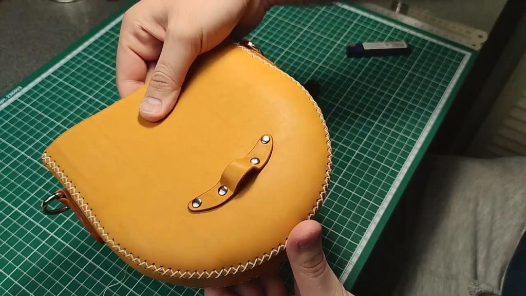 图片[2]-手工皮具图纸 挎包ol005-皮艺果手工皮具图纸