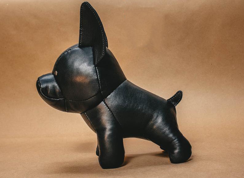 图片[3]-手工皮具图纸 法斗狗ol017-皮艺果手工皮具图纸