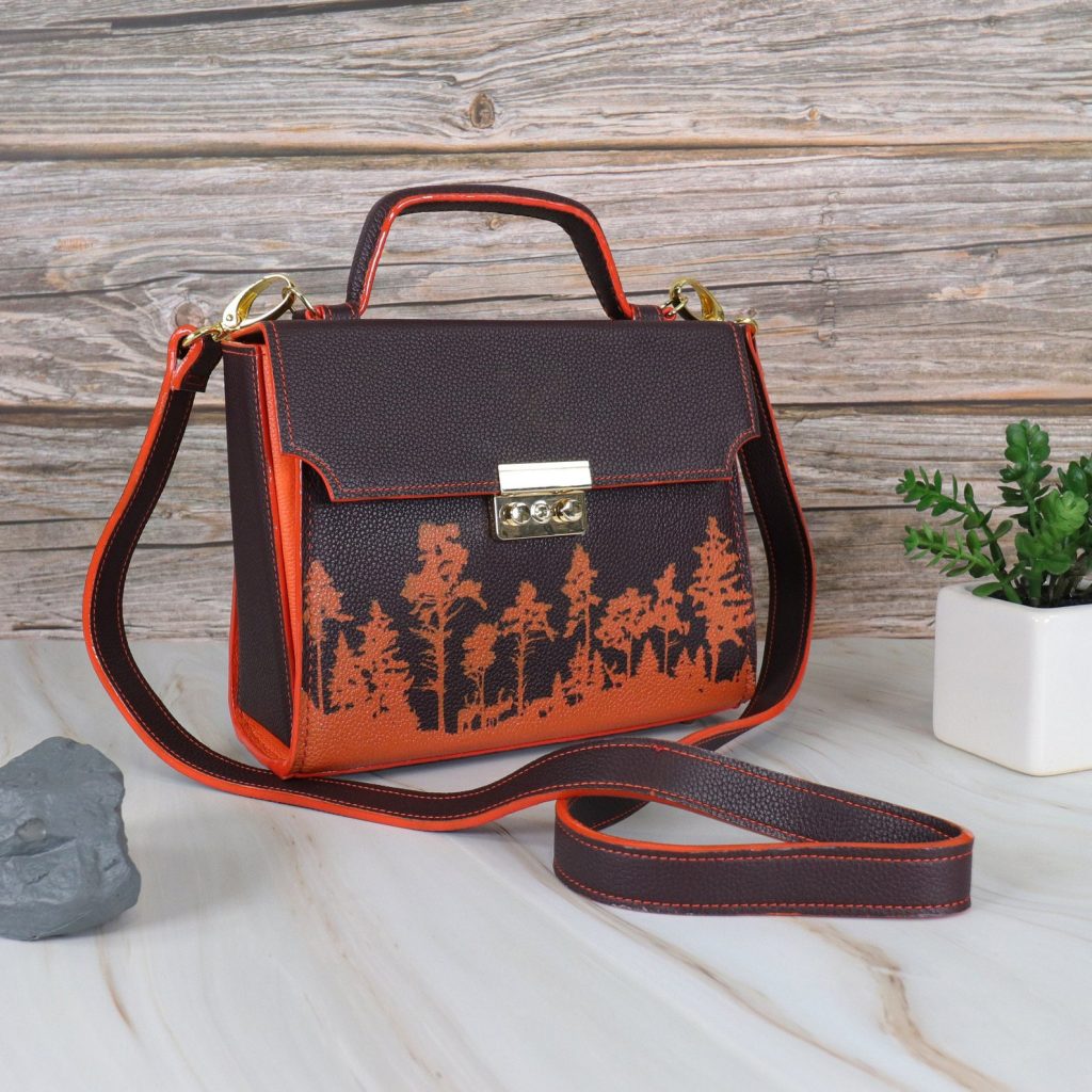 图片[1]-手工皮具图纸 公文包ta007-皮艺果手工皮具图纸