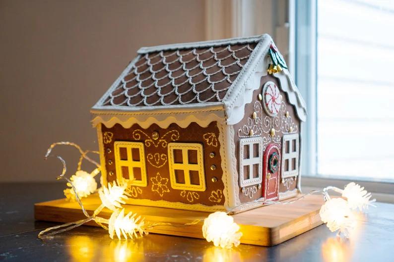 图片[2]-手工皮具图纸 糖果屋pa003-皮艺果手工皮具图纸