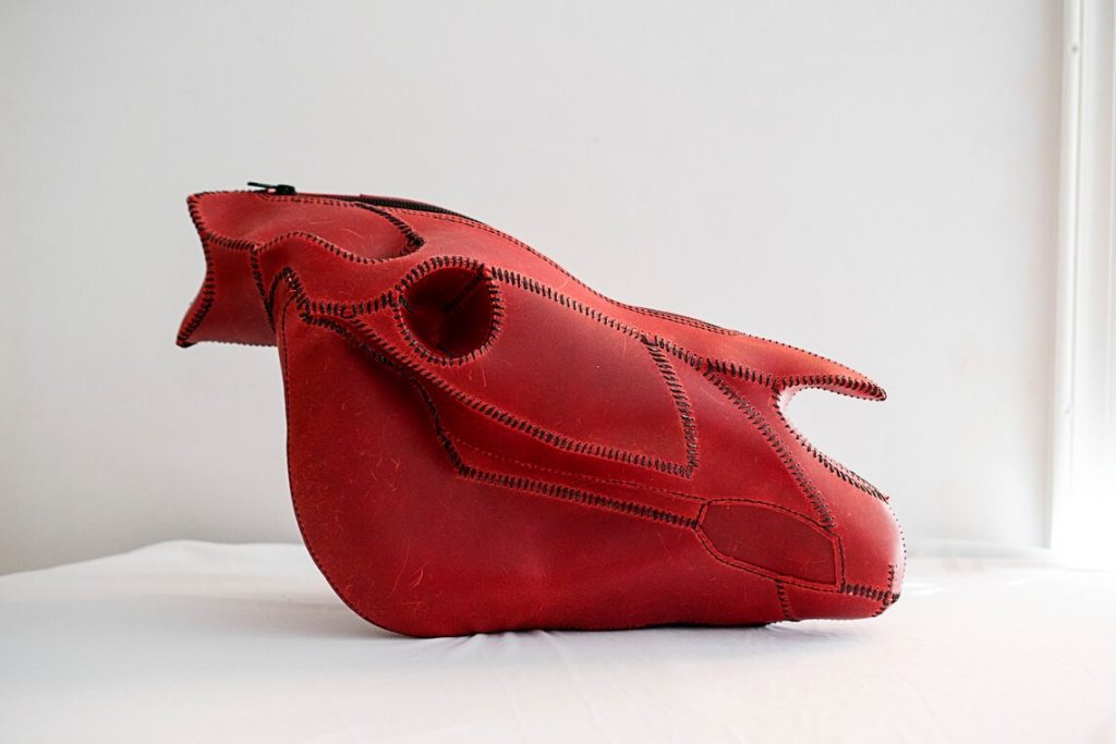 图片[3]-手工皮具图纸 马头包pa012-皮艺果手工皮具图纸