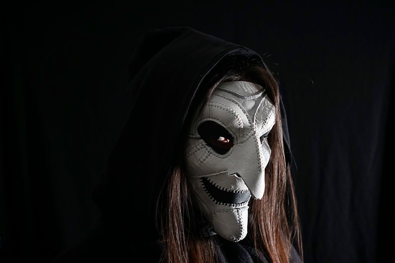 图片[2]-手工皮具图纸 法老面具 pa015-皮艺果手工皮具图纸