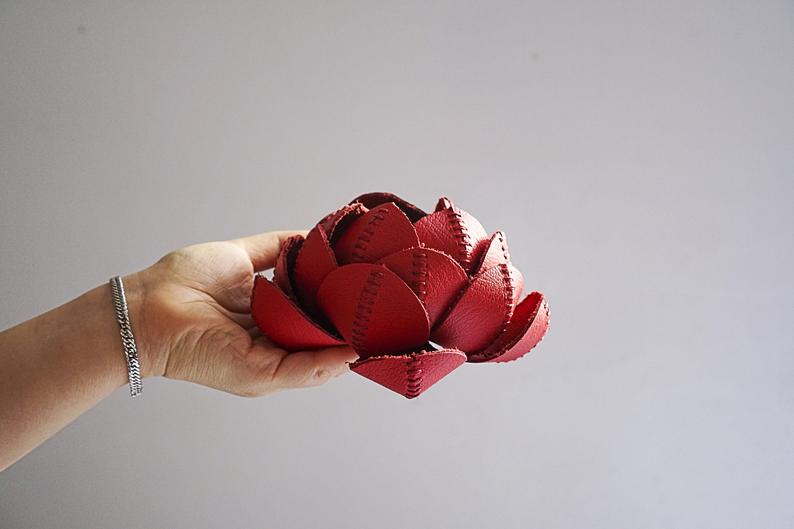 图片[3]-手工皮具图纸 牡丹花pa017-皮艺果手工皮具图纸