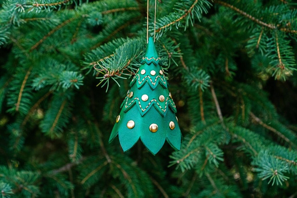 图片[1]-手工皮具图纸 圣诞三件套pa021-皮艺果手工皮具图纸