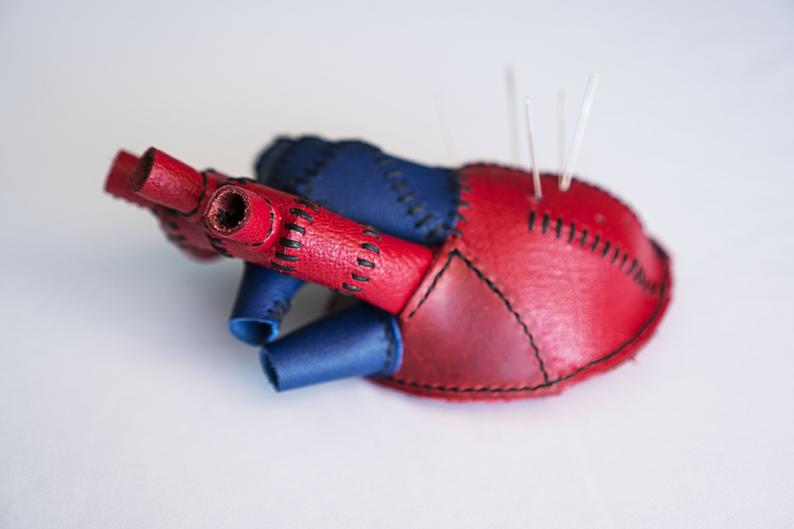 图片[3]-手工皮具图纸 心脏针插pa030-皮艺果手工皮具图纸