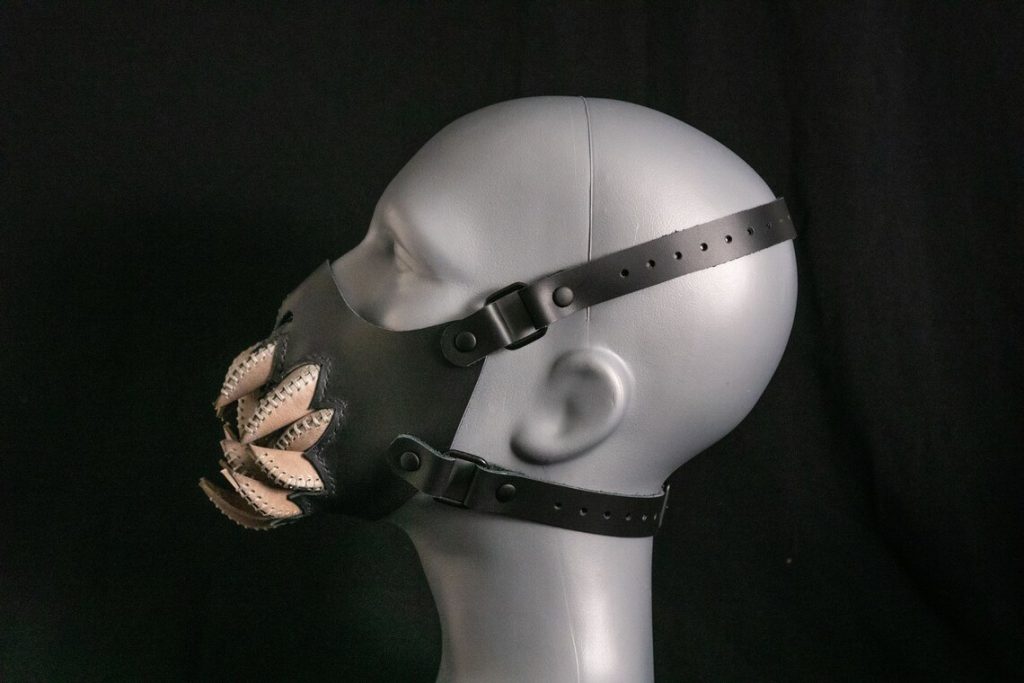 图片[3]-手工皮具图纸 异形面具 pa033-皮艺果手工皮具图纸