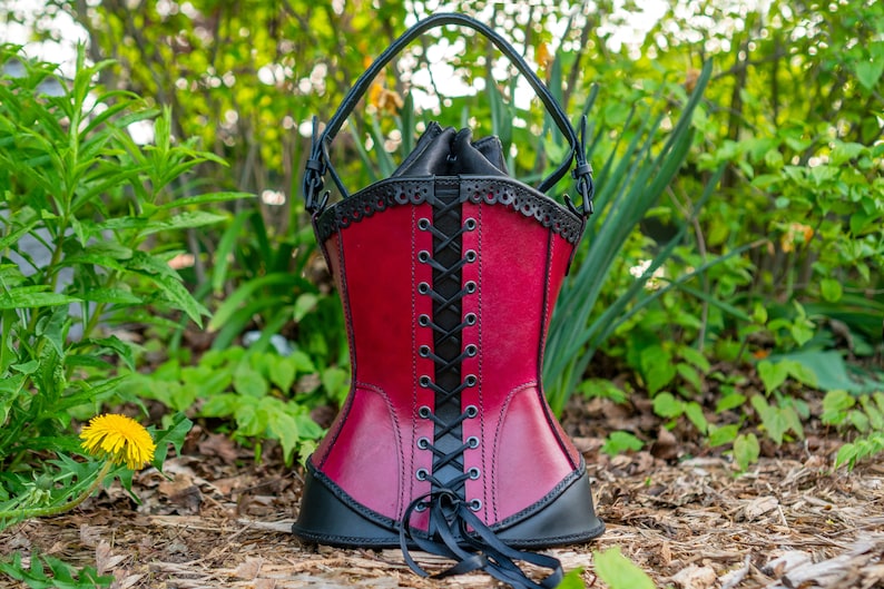 图片[3]-手工皮具图纸 胸衣笔筒pa035-皮艺果手工皮具图纸