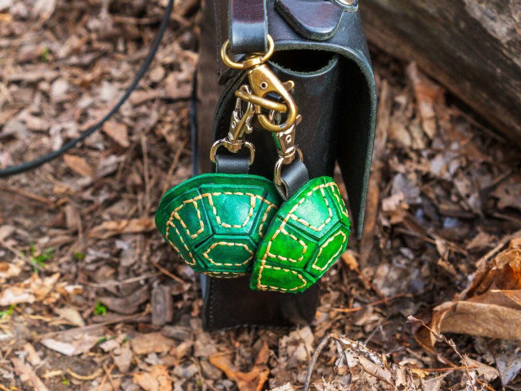 图片[2]-手工皮具图纸 挂件 pa046-皮艺果手工皮具图纸