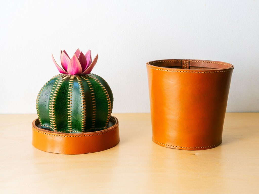 图片[1]-手工皮具图纸 仙人掌pa048-皮艺果手工皮具图纸