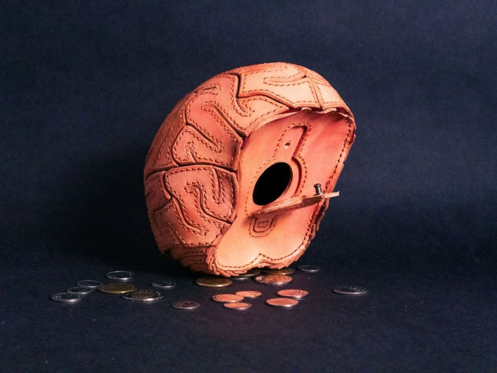 图片[2]-手工皮具图纸 脑花存钱罐pa052-皮艺果手工皮具图纸