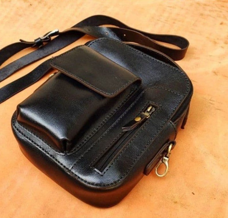 图片[3]-手工皮具图纸 公文包pd017-皮艺果手工皮具图纸