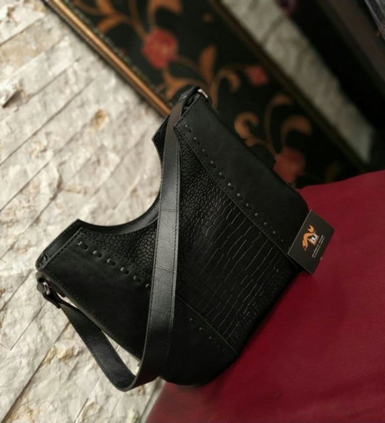 手工皮具图纸 女包pd018-皮艺果手工皮具图纸