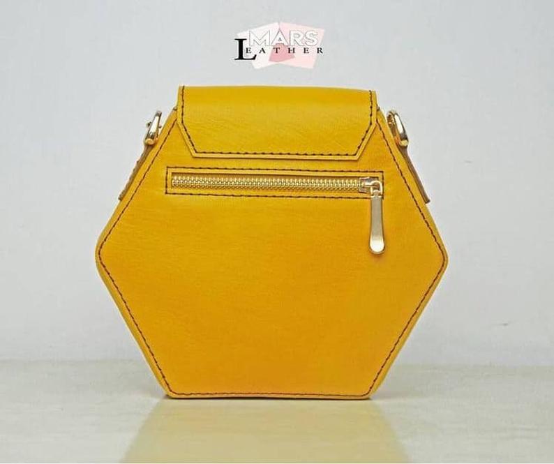 图片[2]-手工皮具图纸 几何包pd021-皮艺果手工皮具图纸