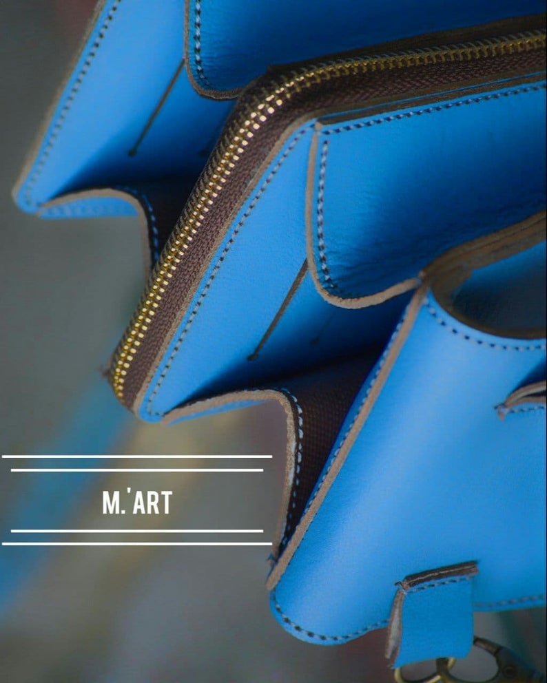 图片[2]-手工皮具图纸 手机包pd025-皮艺果手工皮具图纸