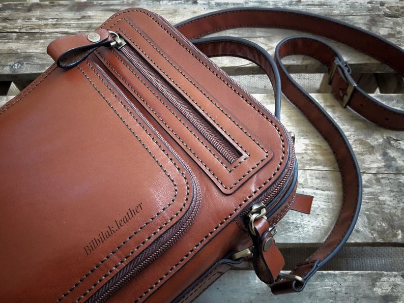 图片[2]-手工皮具图纸 手提包pd030-皮艺果手工皮具图纸