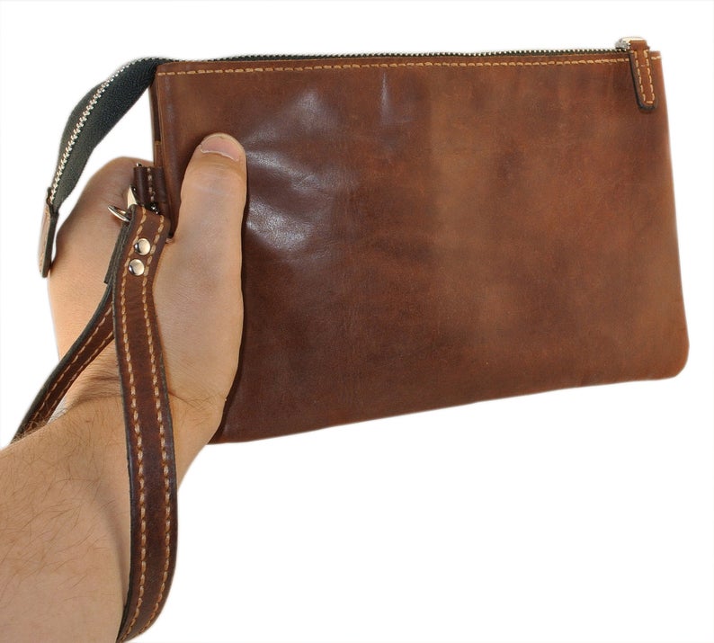 图片[3]-手工皮具图纸 手拿包sds001-皮艺果手工皮具图纸