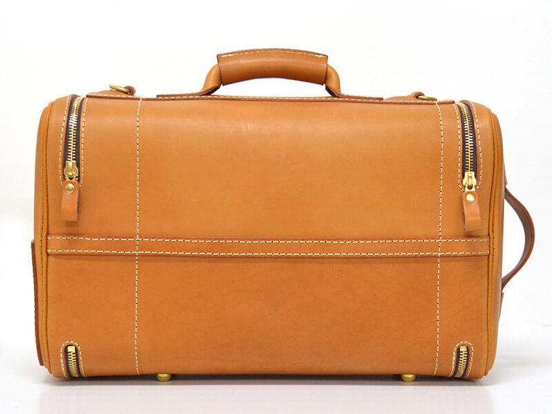 图片[2]-手工皮具图纸 旅行包yl003-皮艺果手工皮具图纸