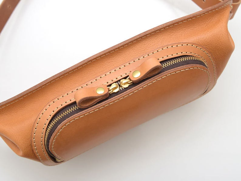 图片[3]-手工皮具图纸 胸挎包yl009-皮艺果手工皮具图纸