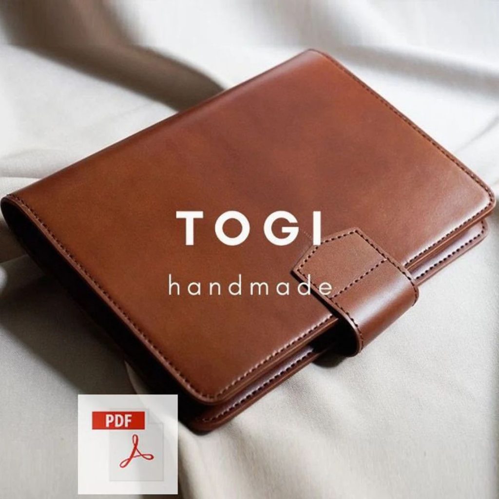 图片[1]-手工皮具图纸 手账本tg005-皮艺果手工皮具图纸