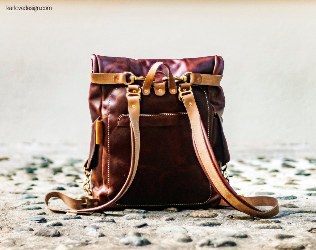 图片[2]-手工皮具图纸 户外背包kd001-皮艺果手工皮具图纸