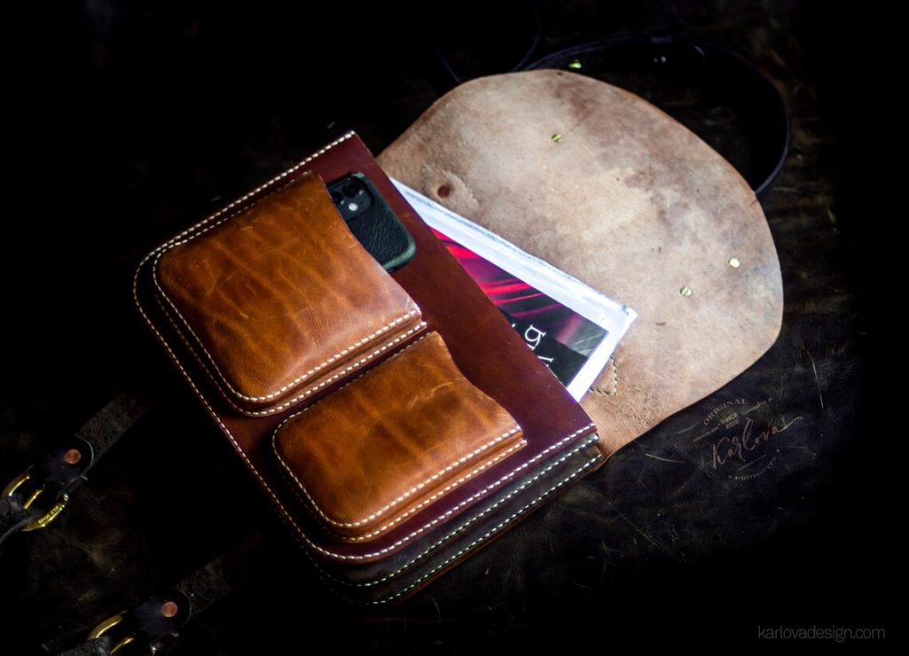 图片[3]-手工皮具图纸 公文包kd004-皮艺果手工皮具图纸