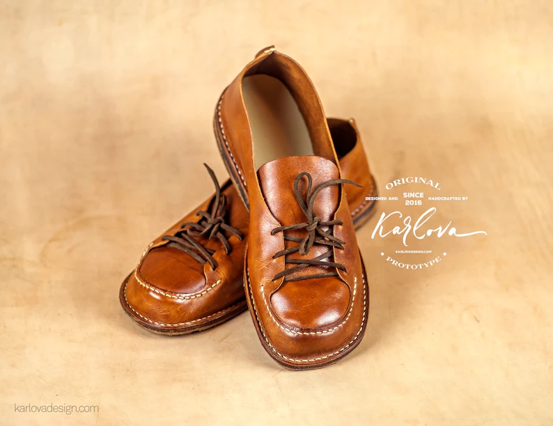 图片[2]-手工皮具图纸 儿童鞋kd005-皮艺果手工皮具图纸