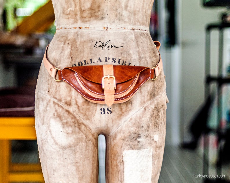 图片[3]-手工皮具图纸 胸挎包kd022-皮艺果手工皮具图纸