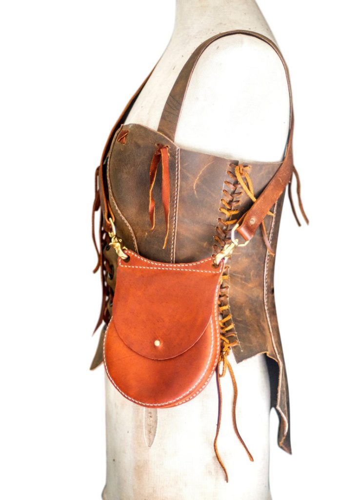 图片[1]-手工皮具图纸 挎包kd027-皮艺果手工皮具图纸