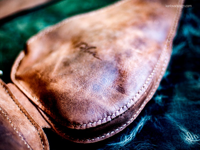 图片[2]-手工皮具图纸 胸包kd029-皮艺果手工皮具图纸