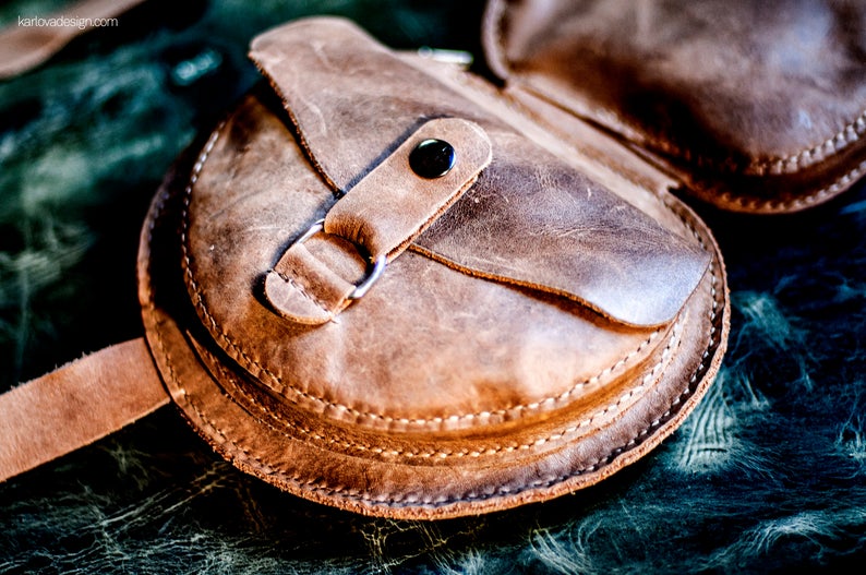 图片[3]-手工皮具图纸 胸包kd029-皮艺果手工皮具图纸