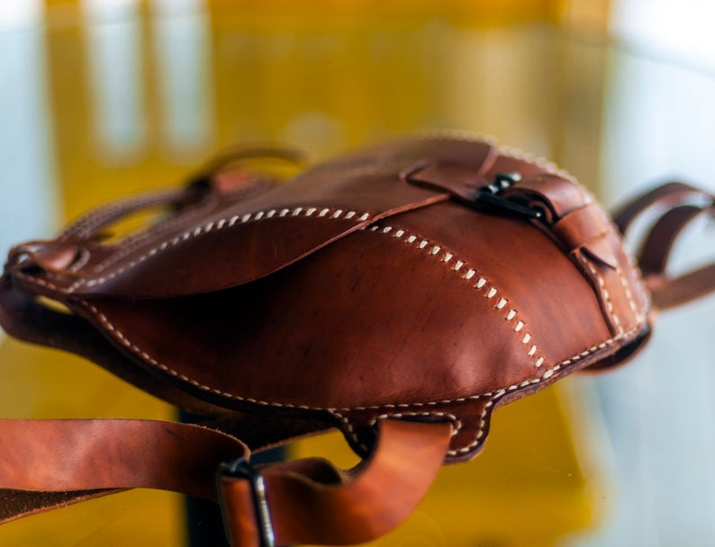 图片[2]-手工皮具图纸 背包kd036-皮艺果手工皮具图纸