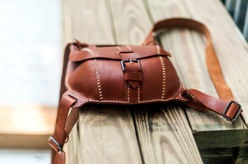 图片[3]-手工皮具图纸 背包kd036-皮艺果手工皮具图纸