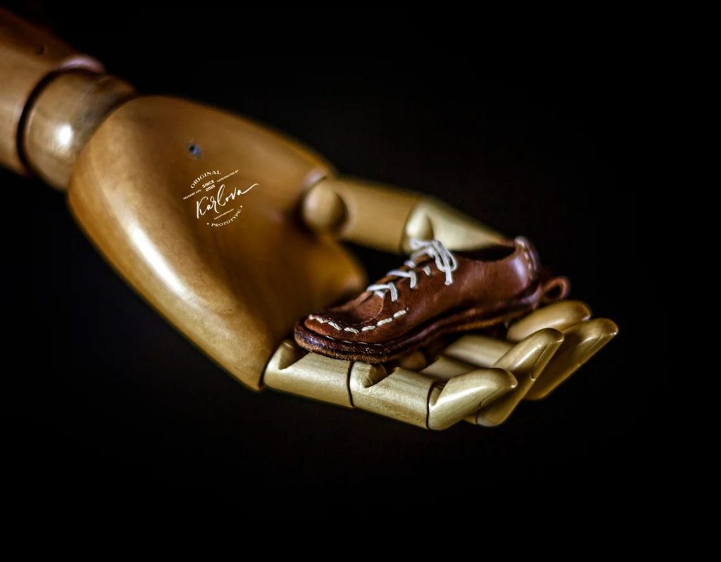 图片[3]-手工皮具图纸 鞋挂件kd043-皮艺果手工皮具图纸