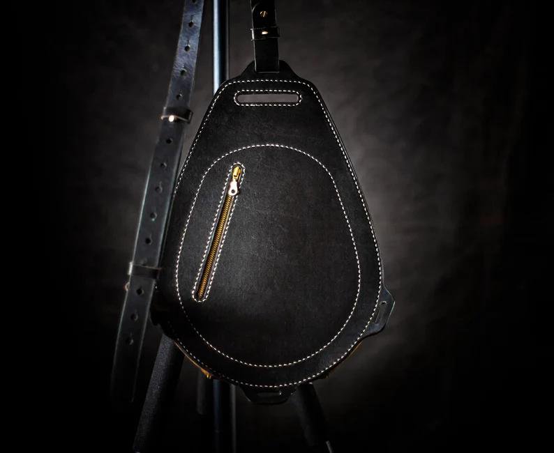 图片[2]-手工皮具图纸 背包kd046-皮艺果手工皮具图纸