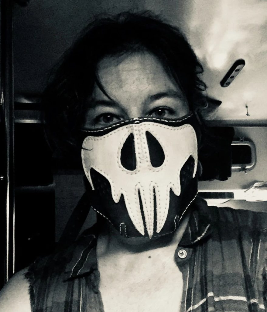 图片[2]-手工皮具图纸 面具kd049-皮艺果手工皮具图纸