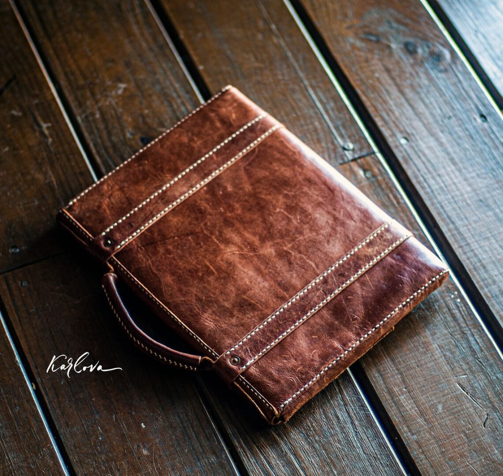 图片[1]-手工皮具图纸 邮差包kd055-皮艺果手工皮具图纸