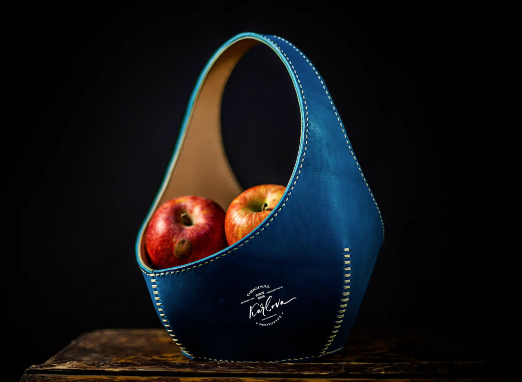 图片[1]-手工皮具图纸 篮子包kd057-皮艺果手工皮具图纸