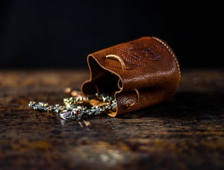 图片[3]-手工皮具图纸 珠宝袋kd060-皮艺果手工皮具图纸