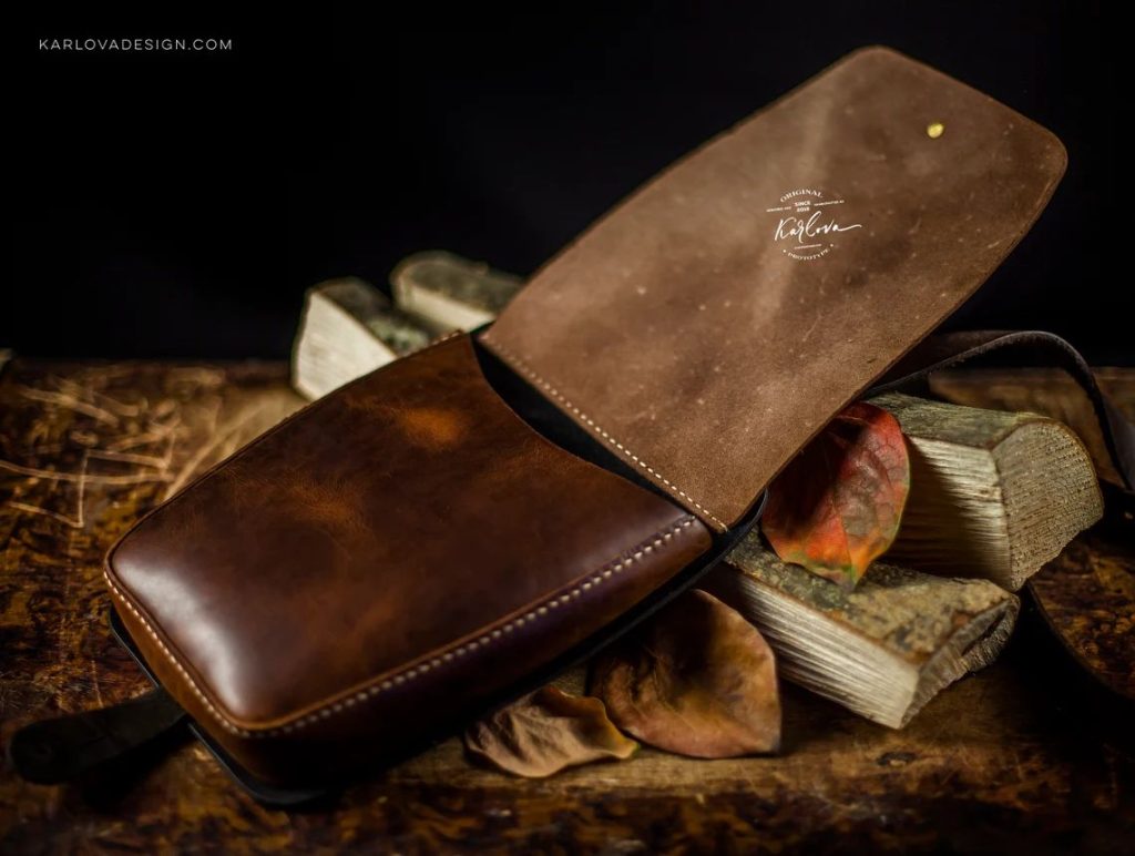 图片[2]-手工皮具图纸 挎包kd076-皮艺果手工皮具图纸