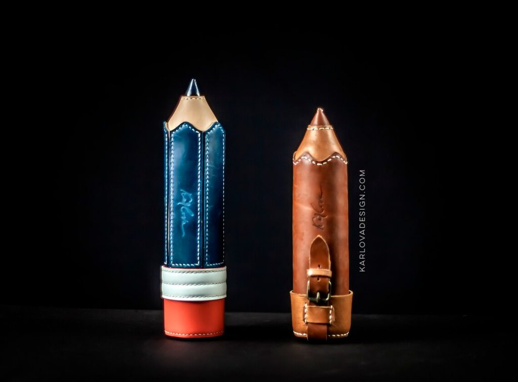 图片[3]-手工皮具图纸 笔袋kd077-皮艺果手工皮具图纸