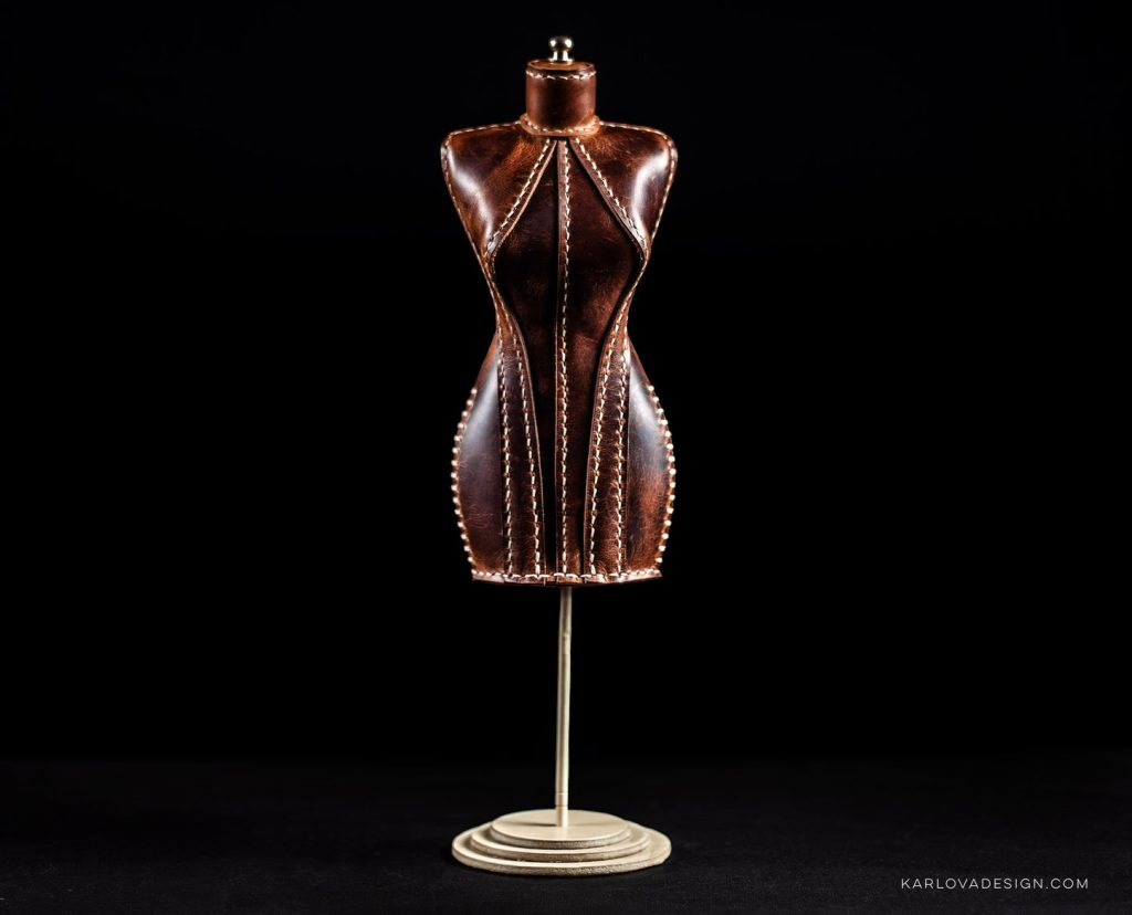 图片[3]-手工皮具图纸 mini裙摆件kd079-皮艺果手工皮具图纸