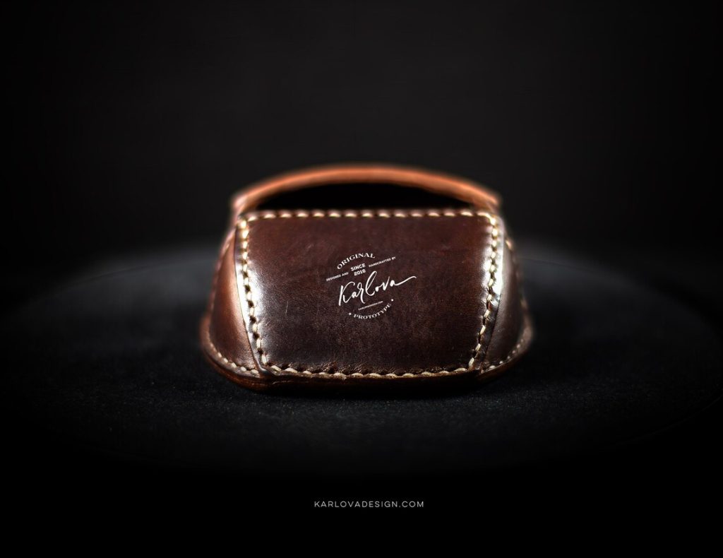 图片[1]-手工皮具图纸 手机托kd084-皮艺果手工皮具图纸