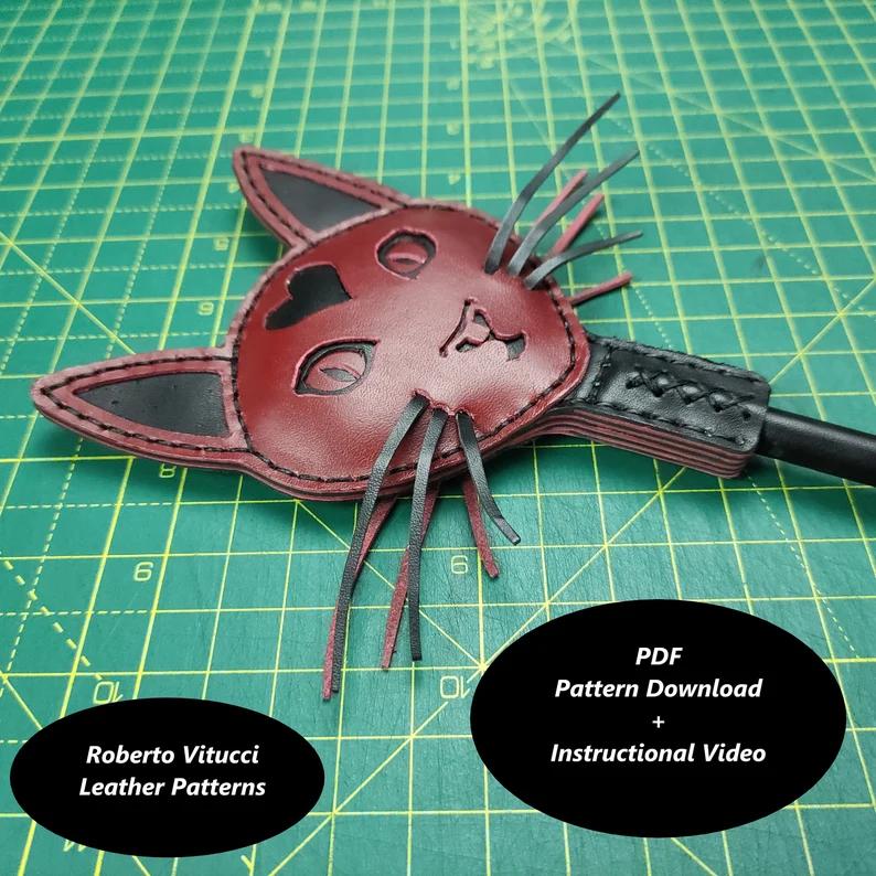 图片[3]-手工皮具图纸 拍拍rv001-皮艺果手工皮具图纸