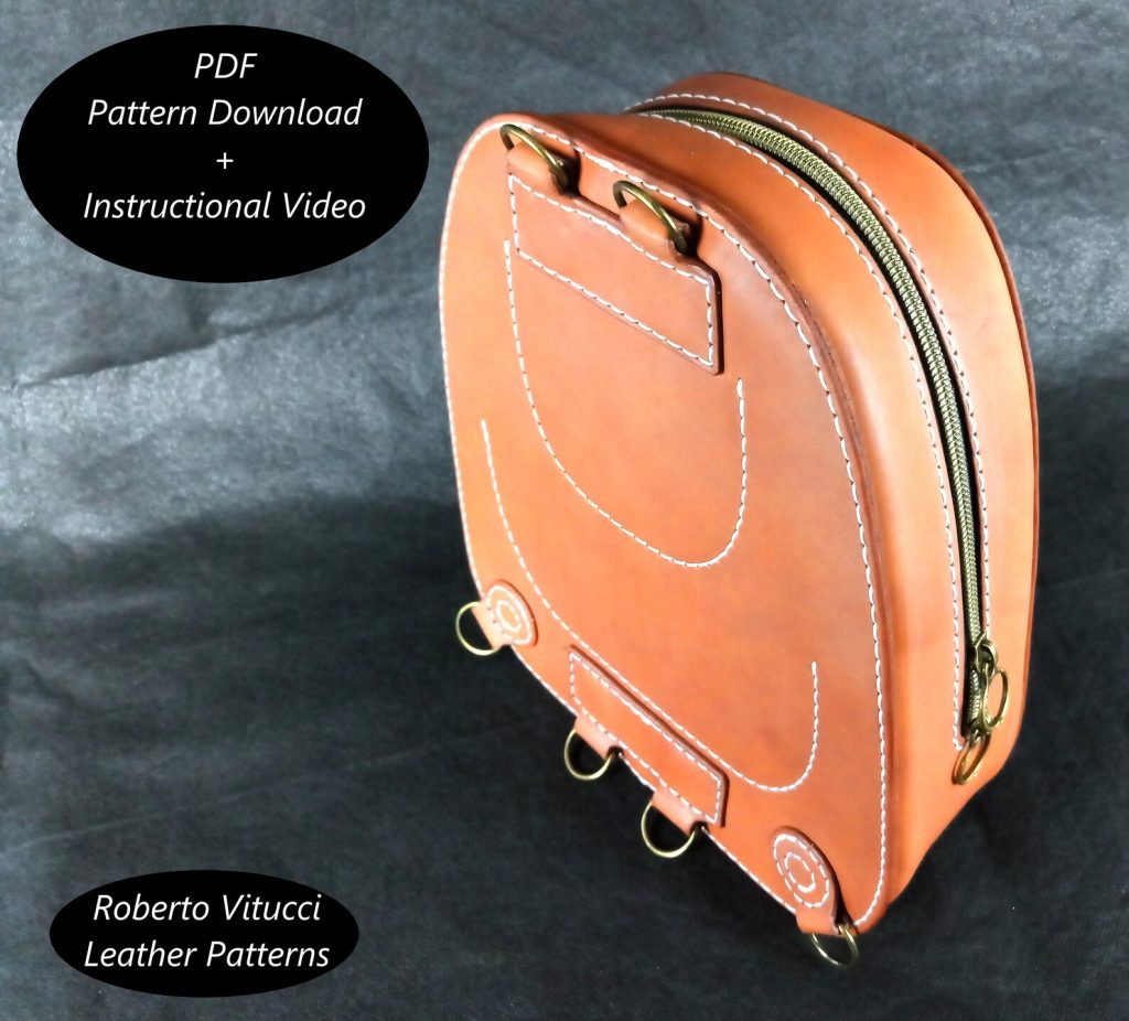 图片[3]-手工皮具图纸 火神背包rv013-皮艺果手工皮具图纸