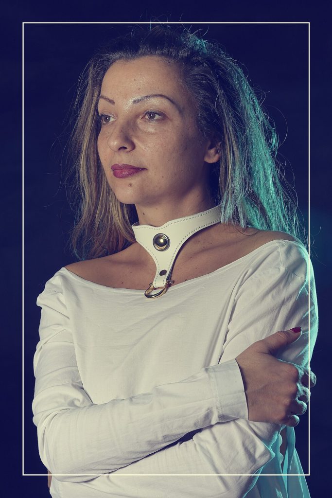 图片[1]-手工皮具图纸 项圈rv032-皮艺果手工皮具图纸