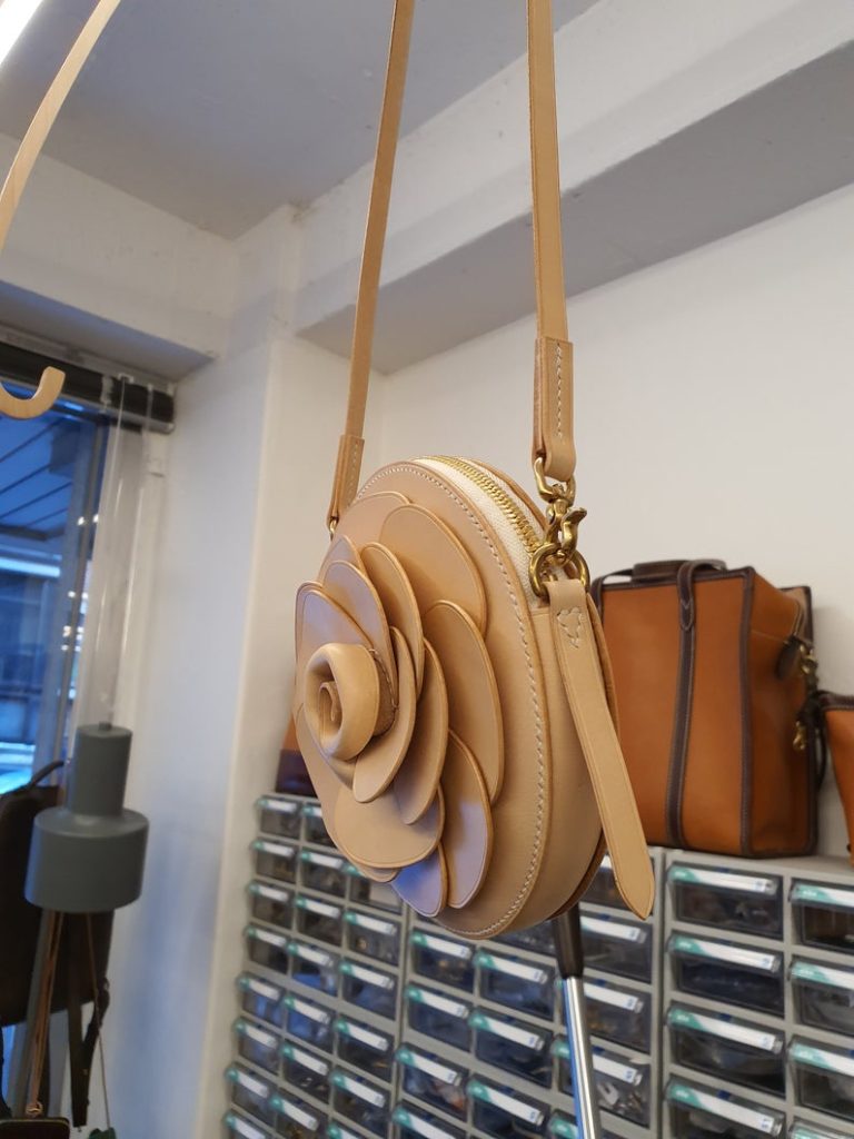 图片[1]-手工皮具图纸 花包st007-皮艺果手工皮具图纸