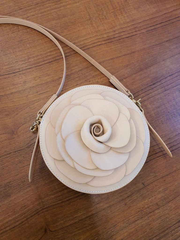 图片[2]-手工皮具图纸 花包st007-皮艺果手工皮具图纸